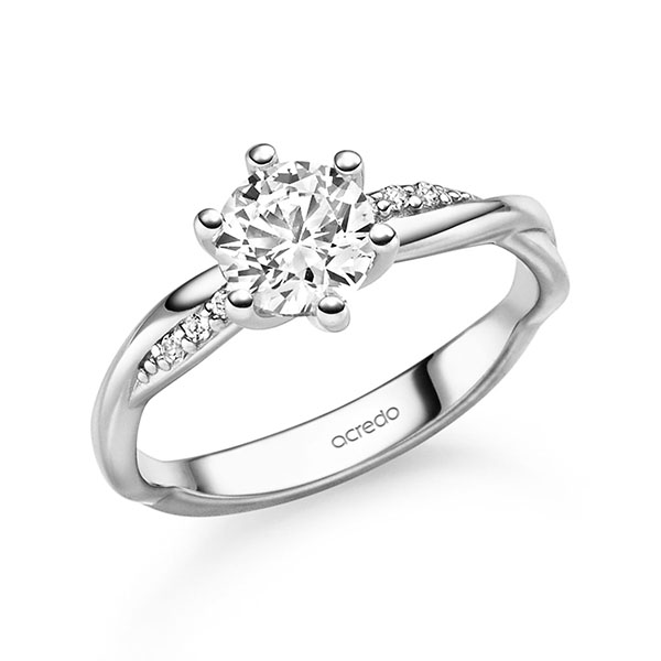 Verlovingsringen - Wit goud - A-2900-48