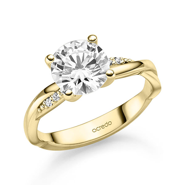 Verlovingsringen - Geel goud - A-2899-55