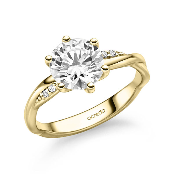 Verlovingsringen - Geel goud - A-2900-80