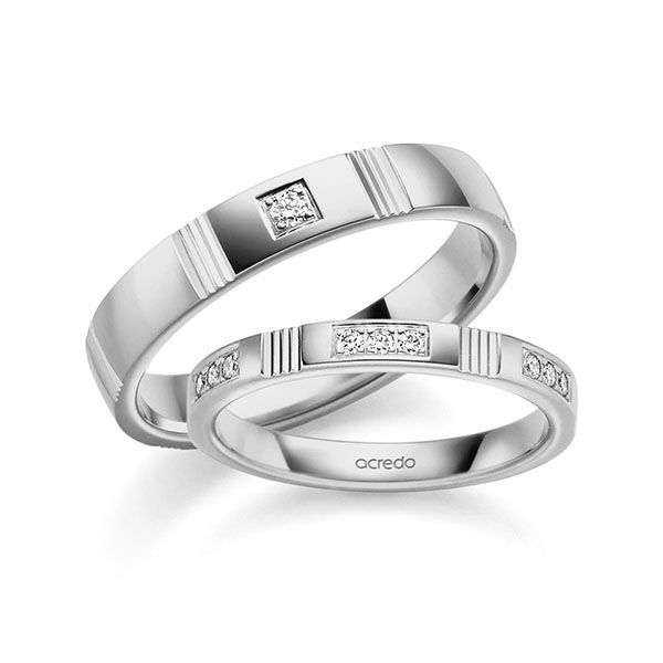 Trouwringen - Platina - S-1470-2