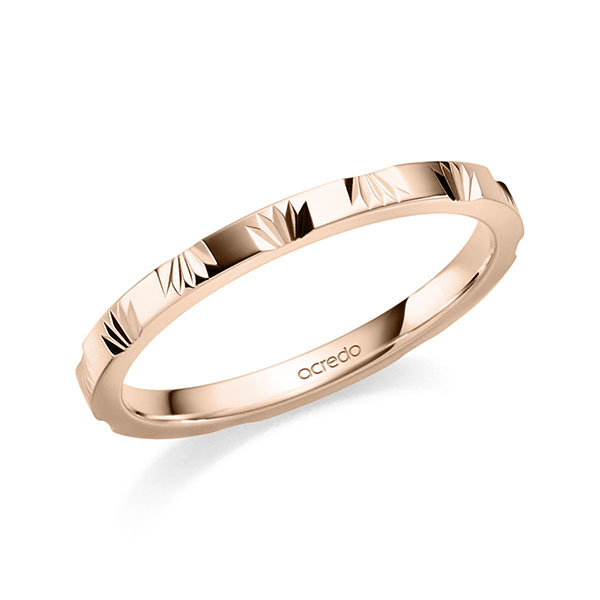 Trouwringen - Rood goud - S-1399-4