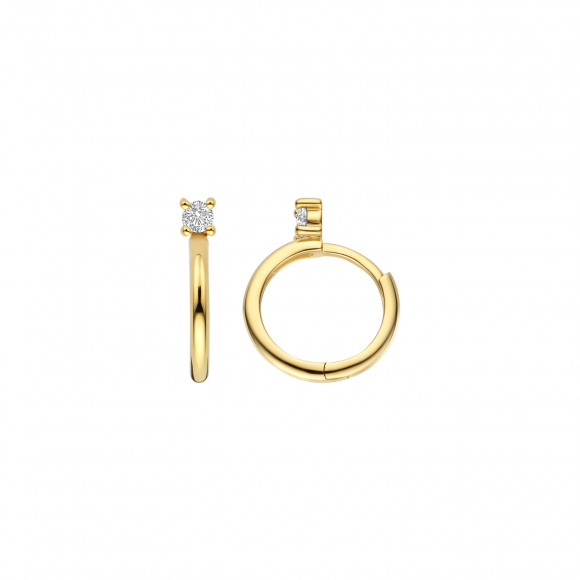 Oorringen - Geel goud - 406676